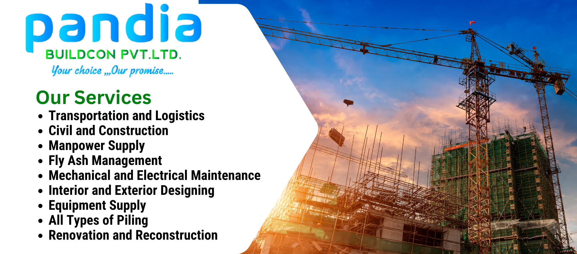 Pandia Buildcon services